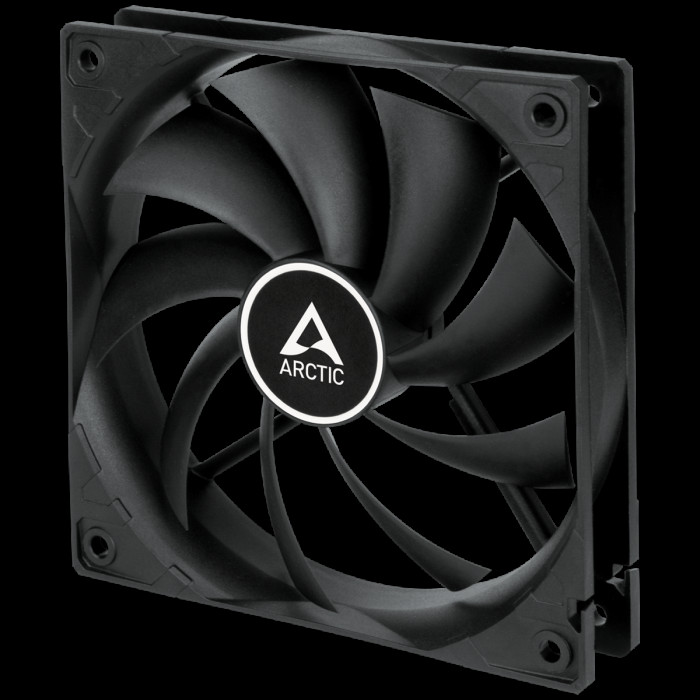 Вентилятор корпусной ARCTIC F12 PWM Black упаковка 5 шт - retail (ACFAN00145A)