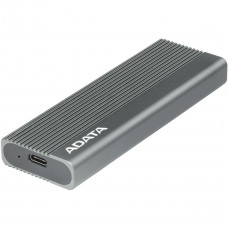 Корпус для HDD/SSD  M.2 ADATA External SSD Enclosure EC680 USB 3.2 Gen2, NVMe/SATA, RGB, Titanium Grey, RTL
