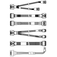 Комплектующие корпусов Lenovo ThinkSystem SR650 V3 2.5' Chassis Front BP1 SAS/SATA Cable Kit