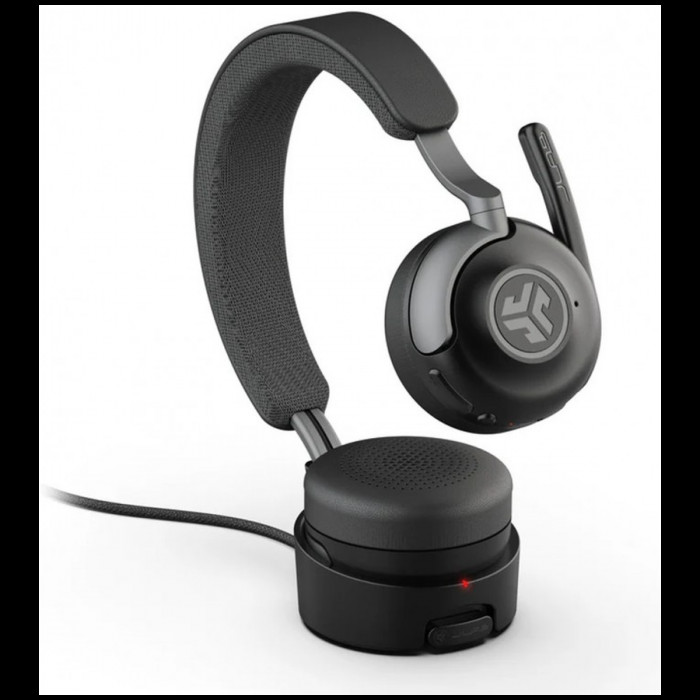 Беспроводная гарнитура Jlab Epic Work ANCWireless Duo with Stand,Link USB- C (PN:HBEPICWORKRBLK63)