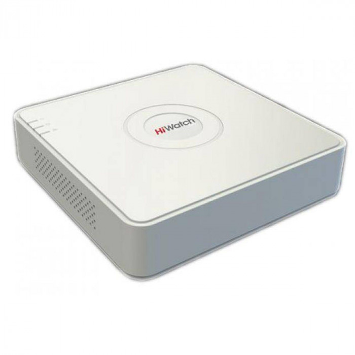 Видеорегистратор Hiwatch 4 канальный IP-видеорегистратор HiWatch DS-N204P(C) с PoE