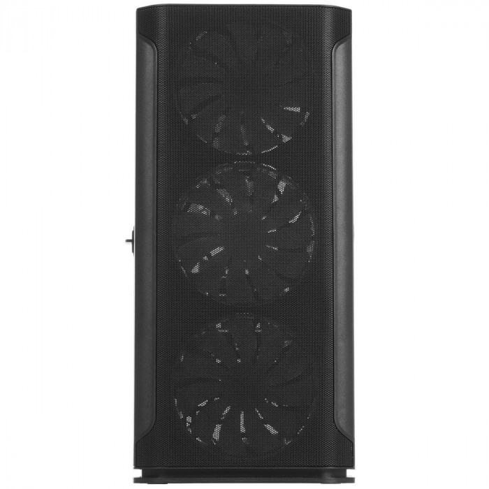 Корпус SOEYI «AX1-B10 SOEYI ATX case with black coating front panel with flat small mesh, without»