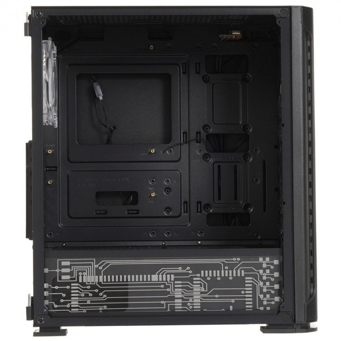Корпус SOEYI «AX1-B10 SOEYI ATX case with black coating front panel with flat small mesh, without»