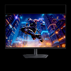 Монитор 31.5' Gigabyte MO32U2 EK Black (31,5 'QD-OLED, 3840 x 2160, 240Hz, 2xHDMI 2.1, DP 1.4, 3xUSB 3.2, USB Type-C (18Вт), 0,03 ms,178°/178°, 250 нит (типичная), 1000 нит (пиковая), 1,5 М:1, Pivot)