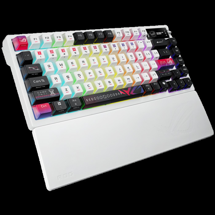 Клавиатура ASUS M704 ROG AZOTH X ROG NX Snow PBT 75% USB 2.4GHz BT