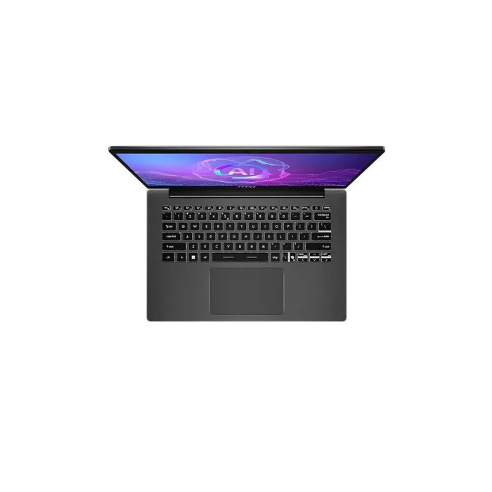 Ноутбук MSI Modern A14 AI+ F3HMG-041XRU AMD Ryzen AI 5 330/16Gb (2*8 D5)/SSD512Gb/UMA/14'/IPS/FHD/1920x1080/60Hz/NoOS/RJ-45/Grey/1.4kg
