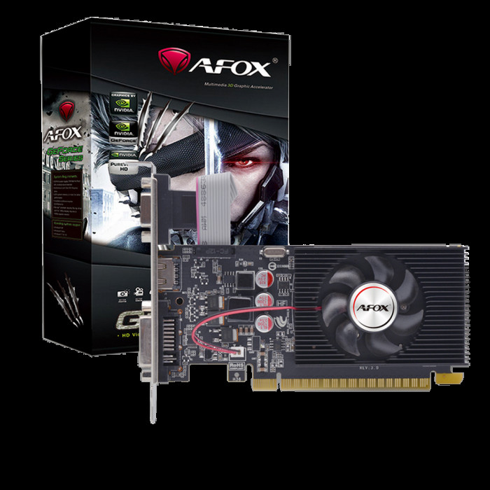 Видеокарта Afox GT420 2GB GDDR3 128bit VGA DVI HDMI 1FAN LP RTL