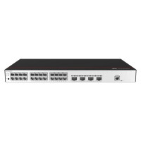 Коммутатор Huawei S5735-L24T4S-A-V2  (24*10/100/1000BASE-T ports, 4*GE SFP ports, AC power), L-MLIC-S57L