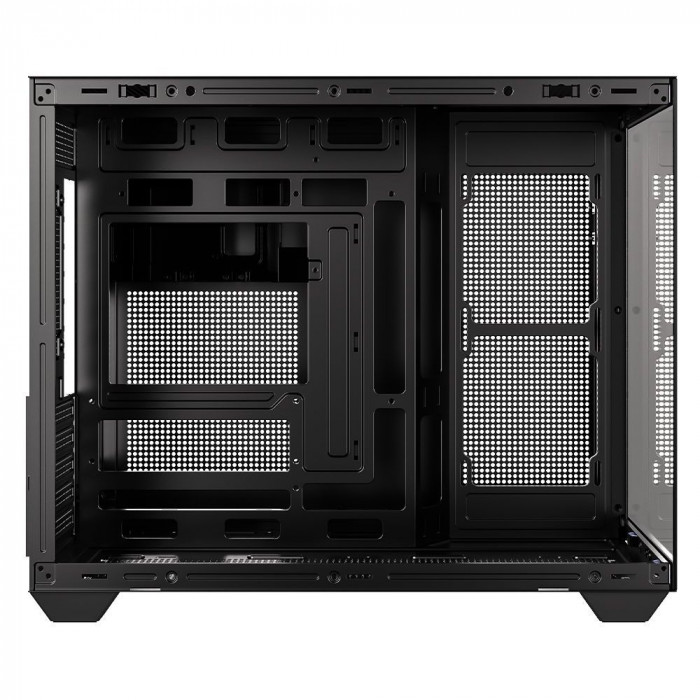 Корпус Case ID-Cooling VIEW 500 Black mATX/ win TG/no fan/ Gen2 Type C/ CPU 162mm/ GPU 407mm/ no PSU