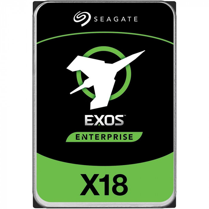 Жесткий диск серверный Seagate Exos X18 ST12000NM004J 12TB 3.5' SAS 12Gb/s, 7200rpm, 256MB, 512e/4Kn, Bulk (020398)