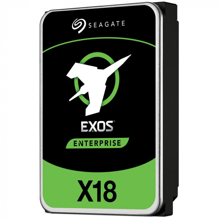 Жесткий диск серверный Seagate Exos X18 ST12000NM004J 12TB 3.5' SAS 12Gb/s, 7200rpm, 256MB, 512e/4Kn, Bulk (020398)