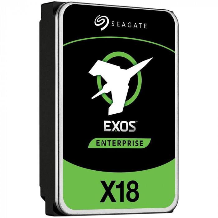 Жесткий диск серверный Seagate Exos X18 ST12000NM004J 12TB 3.5' SAS 12Gb/s, 7200rpm, 256MB, 512e/4Kn, Bulk (020398)