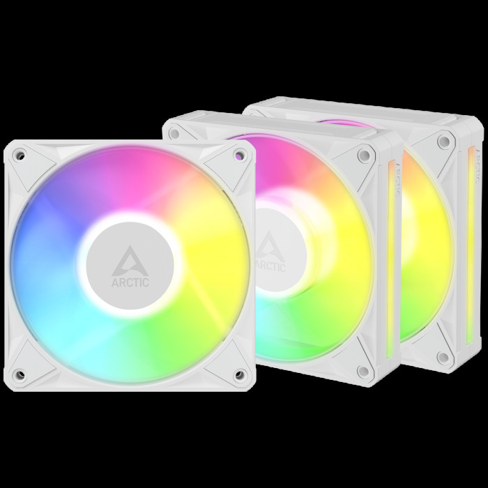 Вентилятор корпусной ARCTIC BioniX P12 A-RGB (White) - 3 Pack (ACFAN00338A)