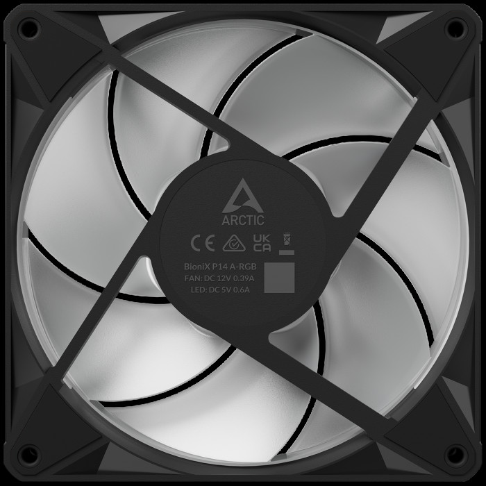 Вентилятор корпусной ARCTIC BioniX P14 A-RGB - 3 Pack (ACFAN00341A)