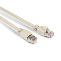 Кабельная сборка Hyperline Hyperline PC-LPM-STP-RJ45-RJ45-C6a-3M-LSZH-GY Патч-корд U/FTP, экранированный, Cat.6a