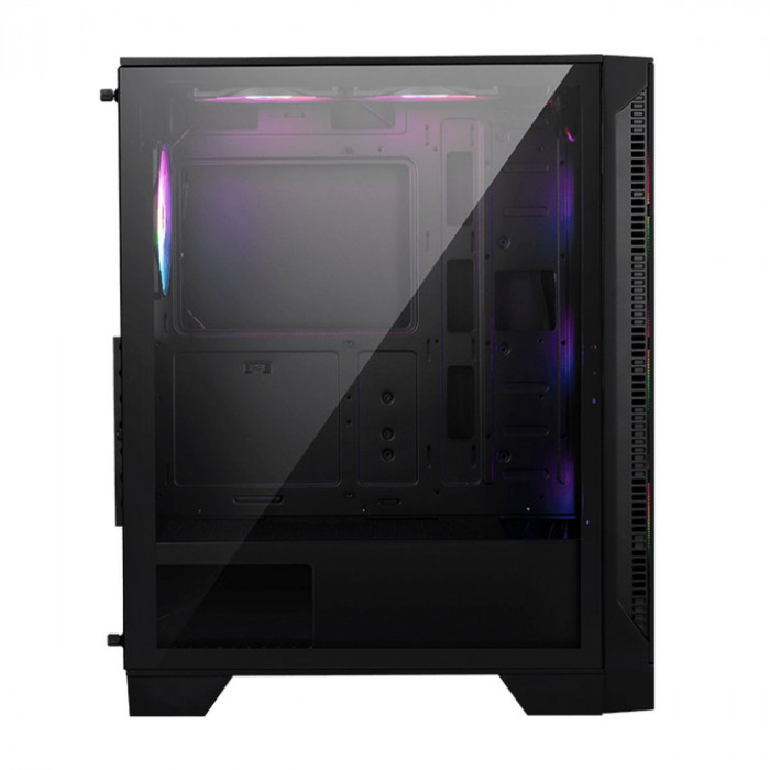 Корпус MSI MAG FORGE 120A Mid-Tower, ATX, 2xUSB 3.2, Audio I/O, 6x120mm autoRGB Fan PWM RGB PWM Control Board, Tempered Glass Window