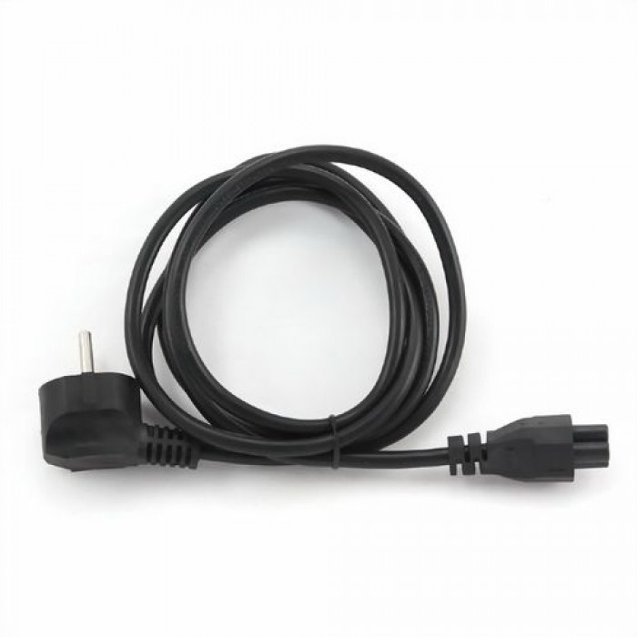 Кабель питания для ноутбуков Cablexpert PC-186-ML12 1.8м, Schuko- C5, 10А, пакет 02385 PC-186-ML12 Cablexpert C5 S22 3 х 0.75 {100} (001927) (031936)