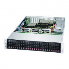 Корпус SuperMicro CSE-216BE2C-R920LPB 2U, 24x 2,5' HS SAS/SATA (Dual SAS3 Expander - SFF 8643), 2x920W (80PLUS platinum).
