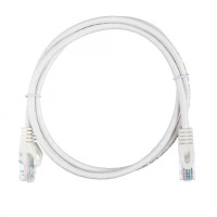 Патч-корд ACD-LPU5C-10W  Cat5e UTP 24AWG 4Pair, 7/0.18мм CU Белый, 1.0м, (741746)
