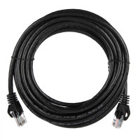Патч-корд  |ACD-LPU5C-50B| Cat5e UTP 24AWG 4Pair, 7/0.18мм CU Черный, 5.0м (741814)