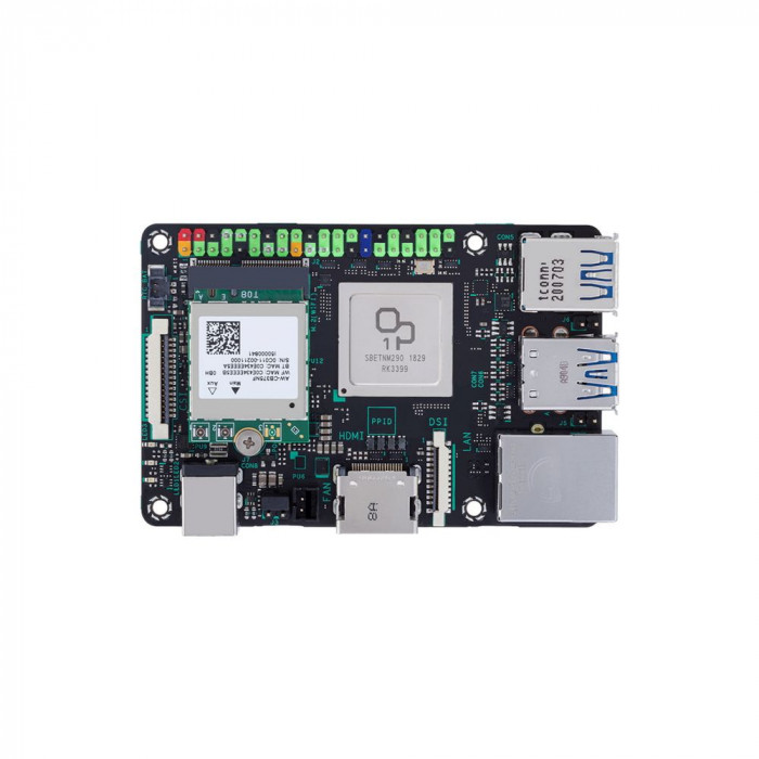Материнская плата с ЦПУ ASUS TINKER BOARD 2S/2G/16G RTL {40} (952101)