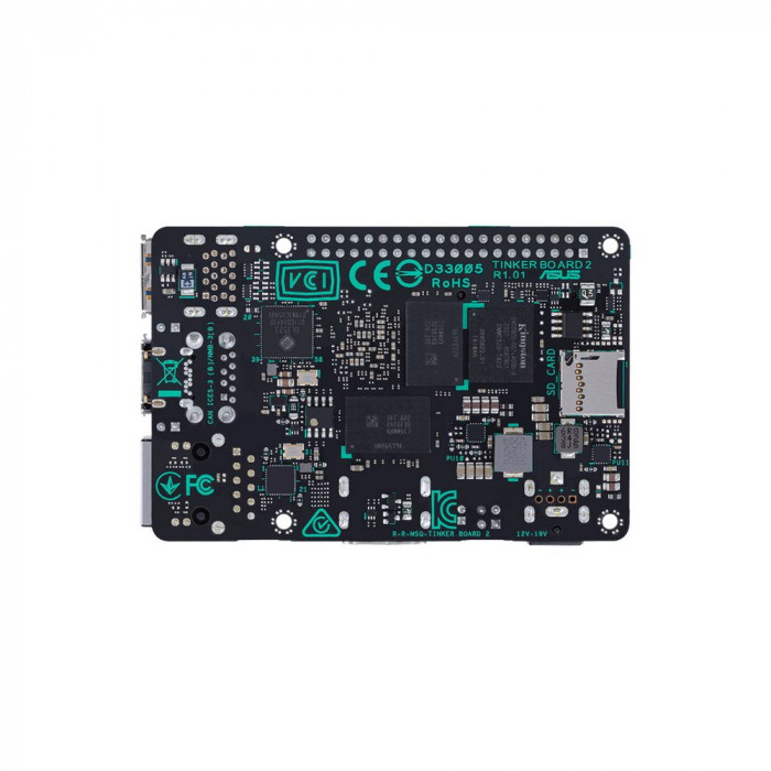 Материнская плата с ЦПУ ASUS TINKER BOARD 2S/2G/16G RTL {40} (952101)
