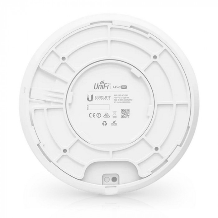 Точка доступа Wi-Fi Ubiquiti UniFi AP AC Pro (UAP-AC-PRO) Ubiquiti точка доступа Wi-Fi, AirMax, Рабочая частота 2.4ГГц, 5ГГц, |UAP-AC-PRO| Выходная мощность 20 дБм, RTL {10} (023514) (025389)