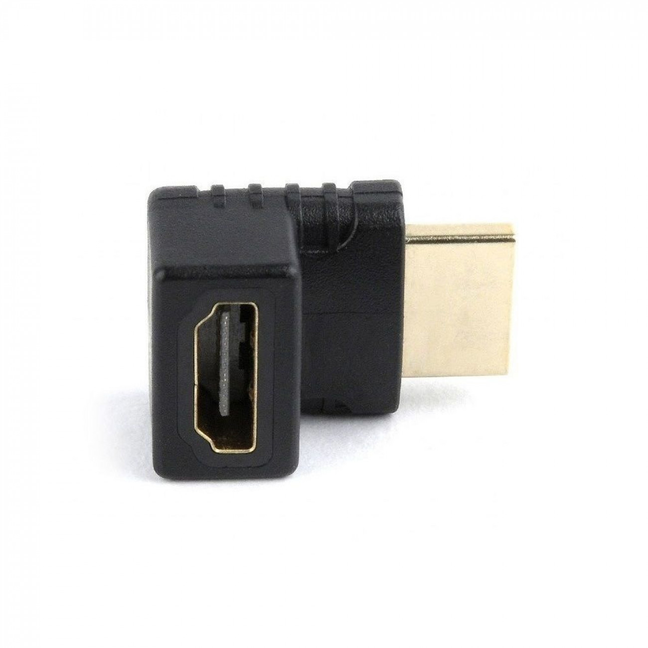 Переходник HDMI <-> HDMI Cablexpert A-HDMI270-FML 19F/19M, угловой соединитель 270 градусов