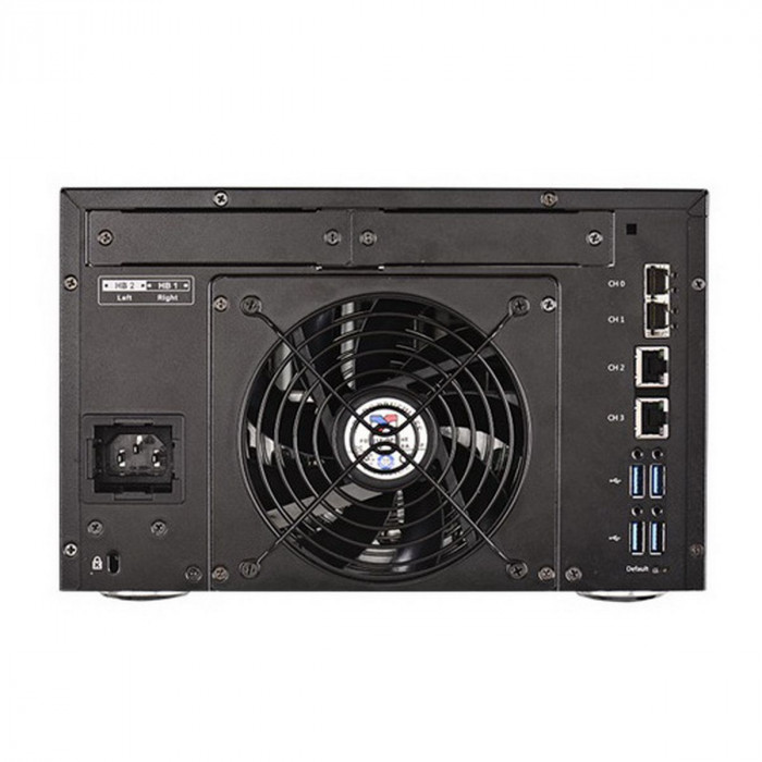 Платформа СХД Infortrend EonStor GSe Pro 200 5bay, High IOPS Solution, desktop cloud-integrated unified storage, including: Intel D1517, 2x4GB, 2x 10GbE SFP+, 2x 1GbE, 2x USB 3.1 Gen2, 2x USB 3.0, 2x host board slot(s), 1xPSU and 5x drive trays