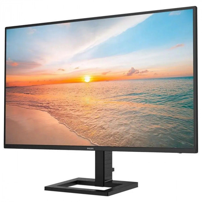 Монитор 27' PHILIPS 27E1N1600AE  IPS, 2560x1440, 100Hz, 4ms, 350сd/m, 1500:1 | HDMI(2.0), Type-C(PD-65W), 2xUSB 3.2 | HAS, InPSU, Speakers, Vesa 100, Black