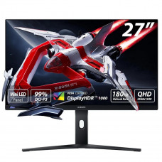 Монитор 27' Xiaomi Mini LED Gaming Monitor G Pro 27i Black-White (Fast IPS, 2560x1440,  HDMI+HDMI+DP+DP, 1 ms, 178°/178°, 600 cd/m, 1000:1, 180Hz) (ELA5585EU)
