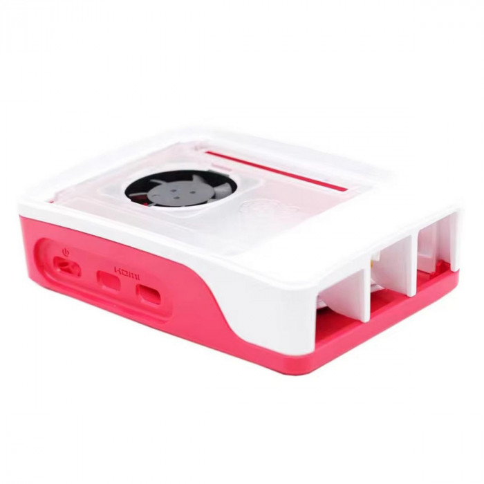 RA795 Пластиковый корпус для Raspberry Pi 5 c активным вентилятором