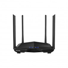 Маршрутизатор Tenda AC10 Двухдиапазонный гигабитный Wi-Fi роутер AC1200 до 300 Мбит/с на 2,4 ГГц + до 867 Мбит/с до 5 ГГц, LAN 3x1 Гбит/с, WAN 1x1 Гбит/с, 4*5dBi внешние антенны
