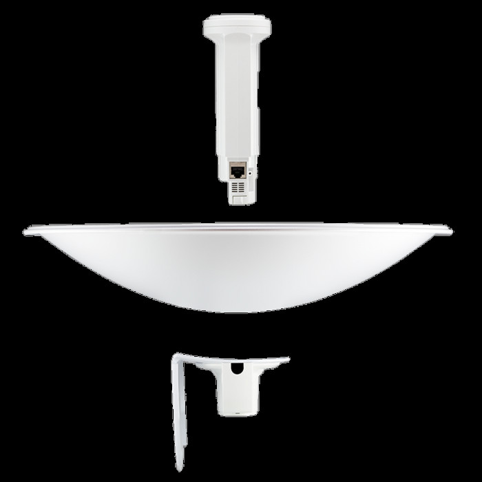 Точка доступа Wi-Fi Ubiquiti PowerBeam M5-400 (PBE-M5-400) Ubiquiti точка доступа 5 ГГц, AirMax, (Отражатель, облучатель, |PBE-M5-400| комплект креплений, PoE - адаптер, кабель) (749454) {5}