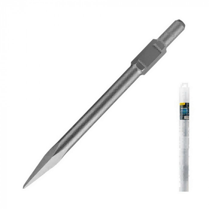Долото-пика Deli DH-HJZ030-E1 HEX30, 30*410мм, 40Cr
