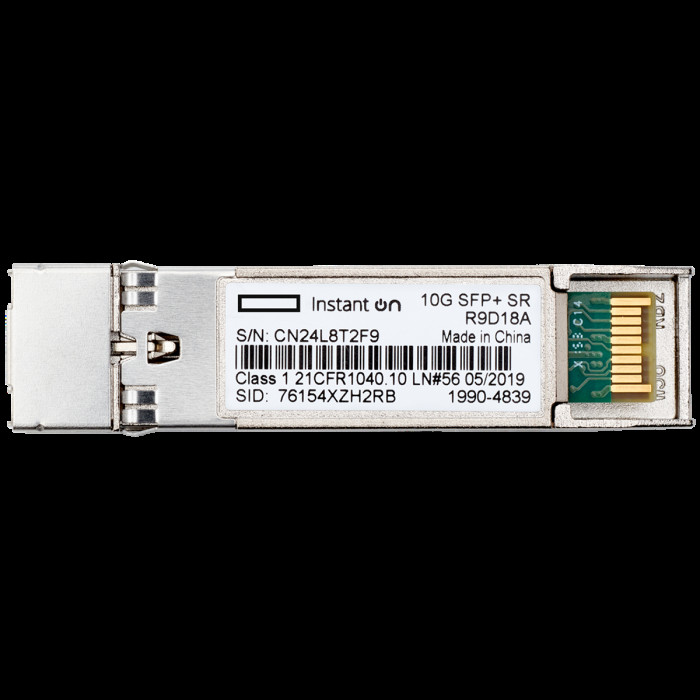 Трансивер HPE Aruba R9D18A IOn 10G SFP+ 300mMMF