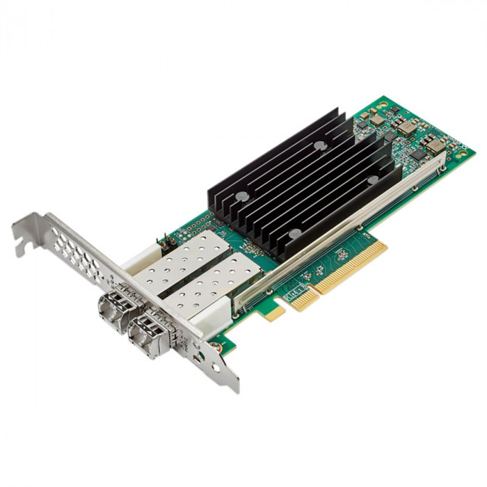 Сетевой адаптер Qlogic QLE2772-SR-SP (MA2810401-В0 А) 32Gb/s FC HBA, 2-port, PCIe v4.0 x8, LowProfile, LC SR MMF, В комплекте две планки (LP + FH)