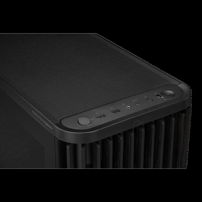 Корпус для ПК ASUS PROART PA401 WOOD MESH PWM BLACK
