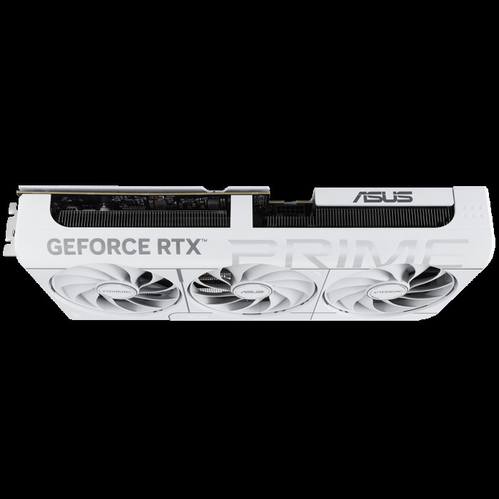 Видеокарта ASUS RTX5070 PRIME WHITE OC 12GB GDDR7 192bit 3xDP 1xHDMI 3FAN RTL (PRIME-RTX5070-O12G-WHITE)