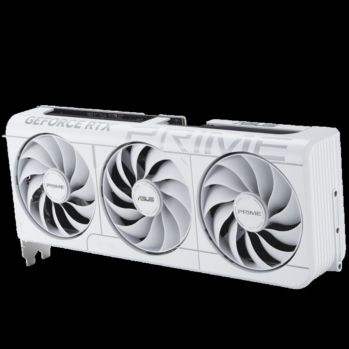 Видеокарта ASUS RTX5070 PRIME WHITE OC 12GB GDDR7 192bit 3xDP 1xHDMI 3FAN RTL (PRIME-RTX5070-O12G-WHITE)