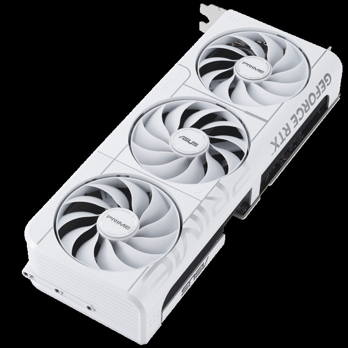 Видеокарта ASUS RTX5070 PRIME WHITE OC 12GB GDDR7 192bit 3xDP 1xHDMI 3FAN RTL (PRIME-RTX5070-O12G-WHITE)