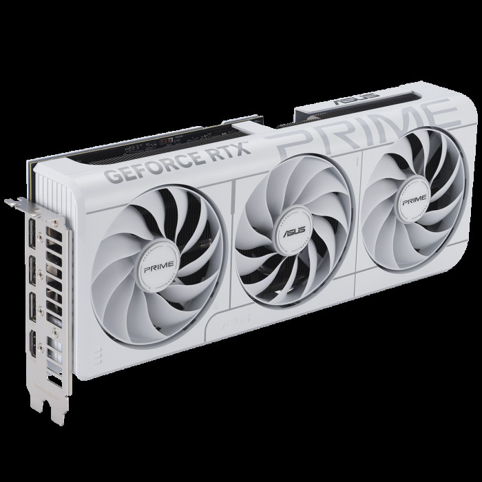 Видеокарта ASUS RTX5070 PRIME WHITE OC 12GB GDDR7 192bit 3xDP 1xHDMI 3FAN RTL (PRIME-RTX5070-O12G-WHITE)