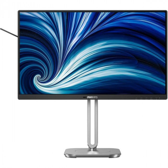 Монитор 23.8' PHILIPS 24B2N4200 Black  (IPS, 1920x1080, 120Hz, 4 ms, 178°/178°, 300 cd/m, 1500:1, +HDMI 1.4, +DisplayPort, +4xUSB 3.2, +MM)