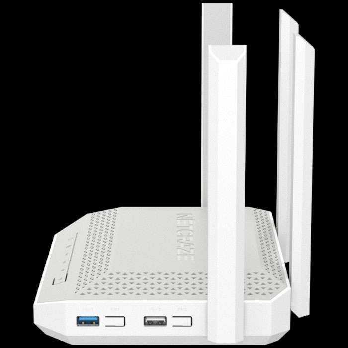 Маршрутизатор (Keenetic)  Netcraze Giga (NC-1012) Мультигигабитный интернет-центр с Mesh Wi-Fi 6 AX3000,  Smart-коммутатором 1×2.5G/SFP и 4×1G, многофункциональными портами USB 3.0 и 2.0
