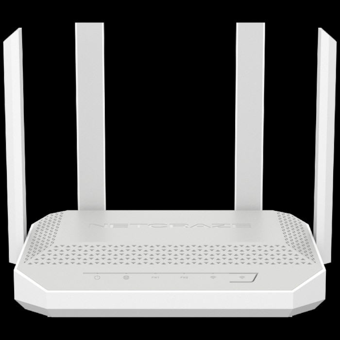 Маршрутизатор (Keenetic)  Netcraze Giga (NC-1012) Мультигигабитный интернет-центр с Mesh Wi-Fi 6 AX3000,  Smart-коммутатором 1×2.5G/SFP и 4×1G, многофункциональными портами USB 3.0 и 2.0