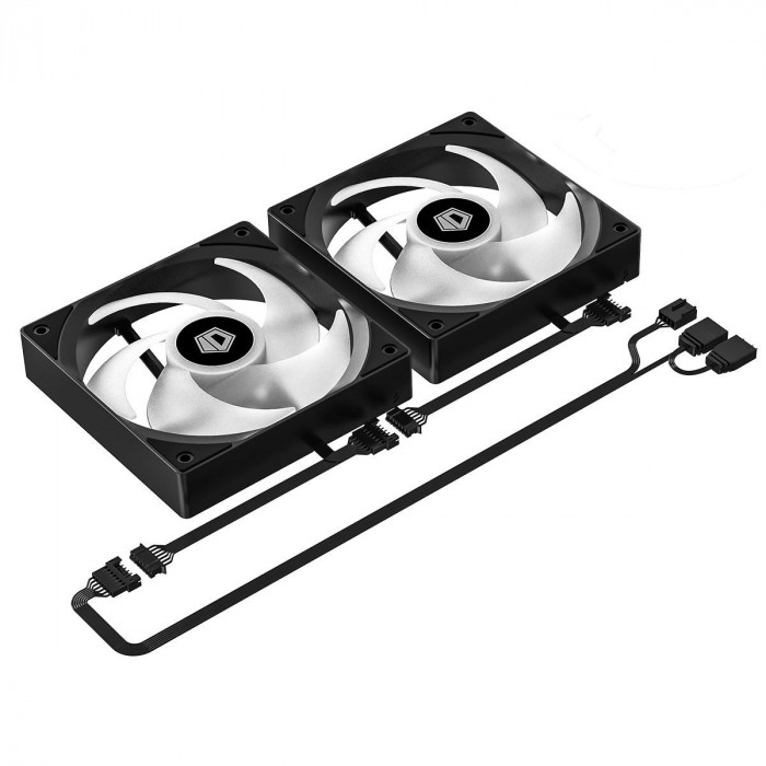 Вентилятор Cooler ID-Cooling FX240 LCD BLACK LCD SCREEN 300W/ all Intel/AMD