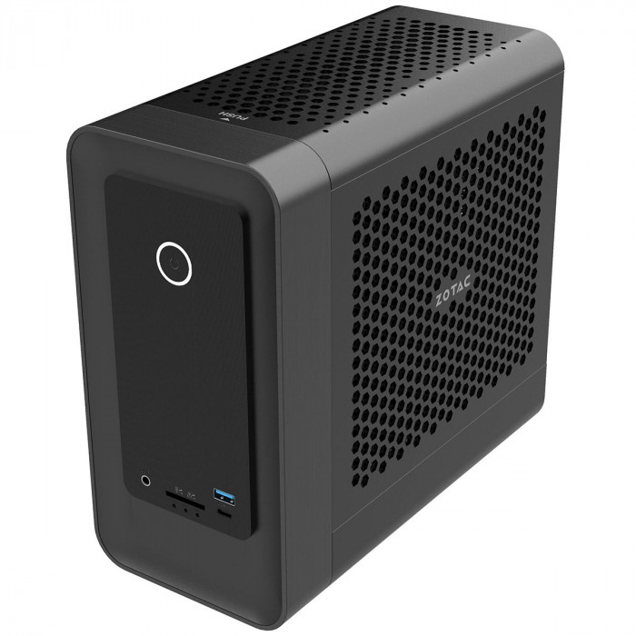 Платформа системного блока с ЦПУ Zotac MAGNUS ONE EU27506TC NVIDIA RTX5060Ti 16GB, Intel Core Ultra 7 265, 1x16GB DDR5, 1TB SSD, 1x2.5' SATAIII drive bay, 1xThunderbolt 4, 1xType-C 4xUSB3.2, 3xUSB3.0, 3xDP, 2xHDMI, 5GbLAN 1GbLAN, WIFI7, BT, Win11, EU PLUG