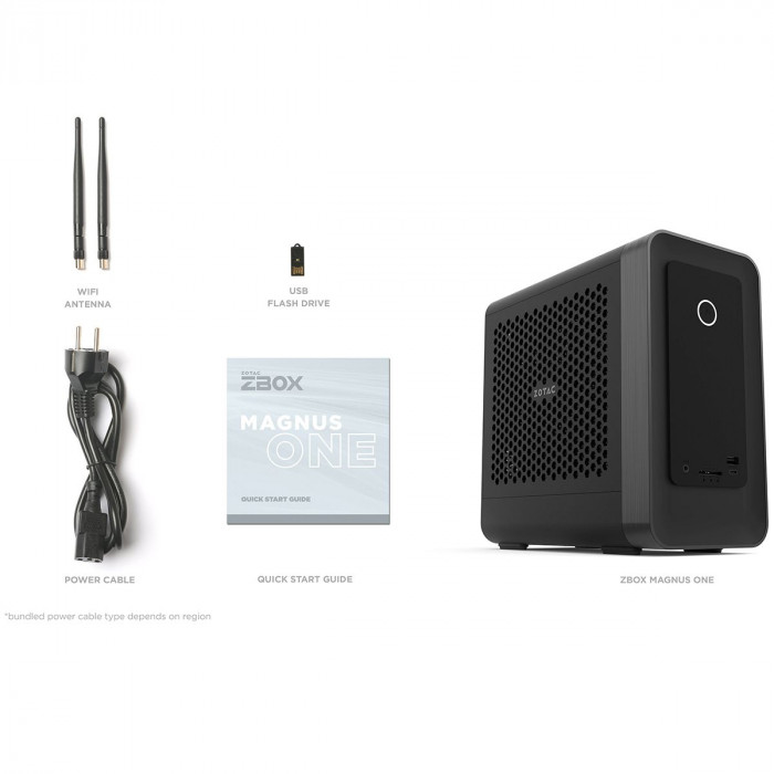 Платформа системного блока с ЦПУ Zotac MAGNUS ONE EU27506TC NVIDIA RTX5060Ti 16GB, Intel Core Ultra 7 265, 1x16GB DDR5, 1TB SSD, 1x2.5' SATAIII drive bay, 1xThunderbolt 4, 1xType-C 4xUSB3.2, 3xUSB3.0, 3xDP, 2xHDMI, 5GbLAN 1GbLAN, WIFI7, BT, Win11, EU PLUG