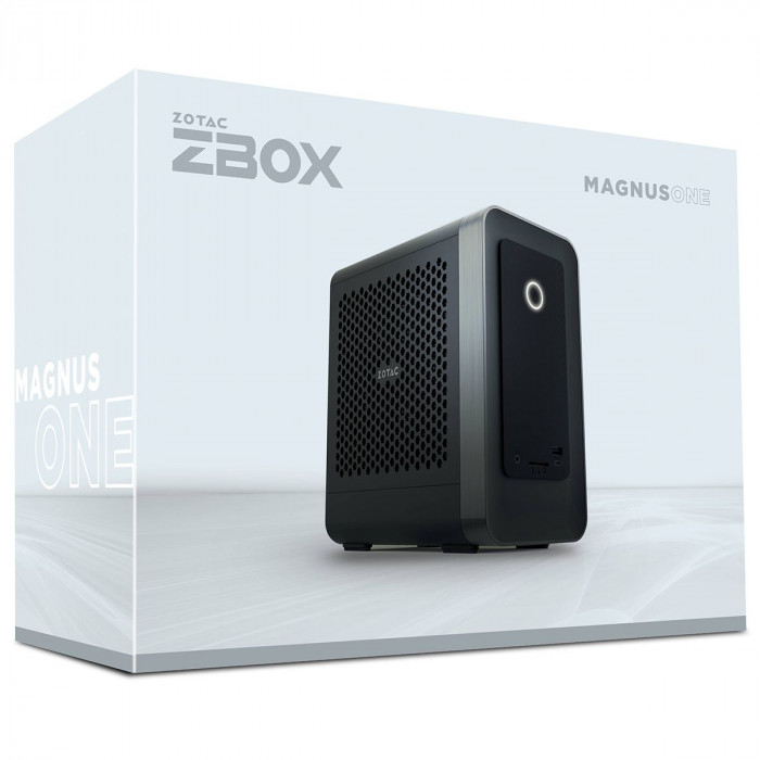 Платформа системного блока с ЦПУ Zotac MAGNUS ONE EU27506TC NVIDIA RTX5060Ti 16GB, Intel Core Ultra 7 265, 1x16GB DDR5, 1TB SSD, 1x2.5' SATAIII drive bay, 1xThunderbolt 4, 1xType-C 4xUSB3.2, 3xUSB3.0, 3xDP, 2xHDMI, 5GbLAN 1GbLAN, WIFI7, BT, Win11, EU PLUG