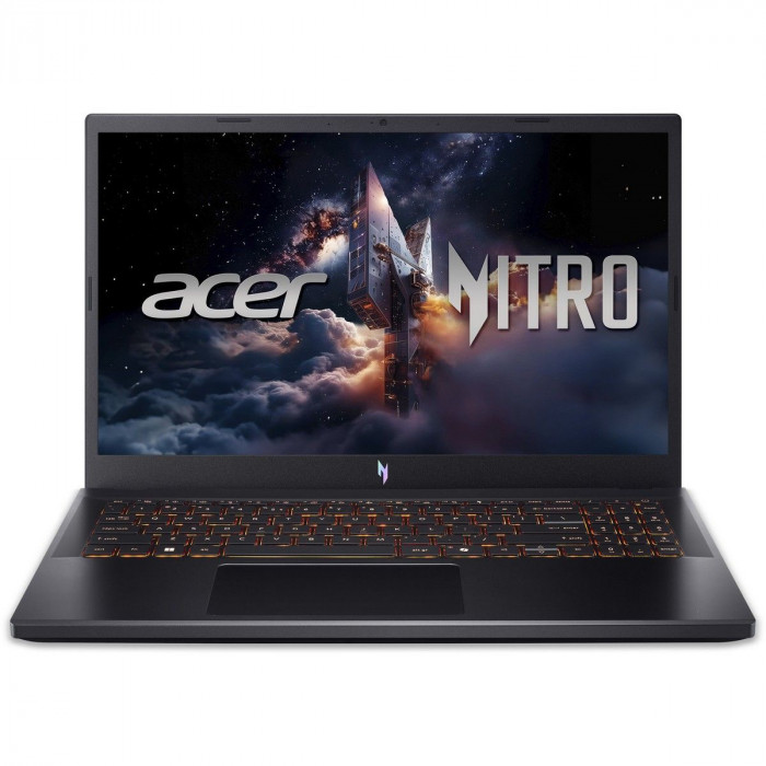 Ноутбук Acer Nitro V 15 ANV15-52-57BB Intel Core i5-13420H/16Gb (1*16 D4)/SSD512Gb/RTX5050 8Gb (75W)/15.6'/IPS/FHD/1920x1080/165Hz/Win11 (SL English)/RJ-45/Black/2.1kg